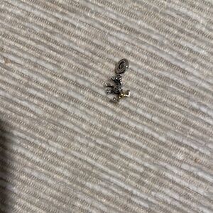 Pandora Silver and Gold Charm Bracelet